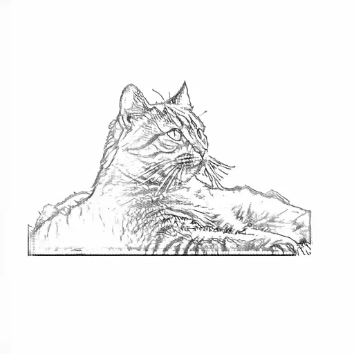 Tattoo stencil style preview